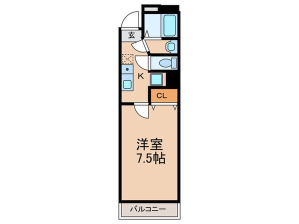 京屋ビルの物件間取画像